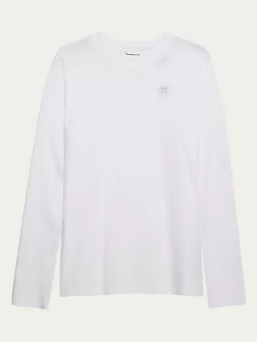 Badge long sleeve - Bright White