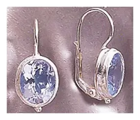 Moonlight Blue Topaz Earrings