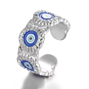 Nazar Eye Blue Ring