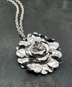 【USA輸入】ヴィンテージ フラワー ビジュー ネックレス/Vintage Flower Bijou Necklace