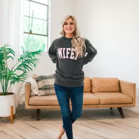 Wifey Charcoal Sweatshirt